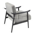 Fabric Armrest Lounge Chair Single Sofa